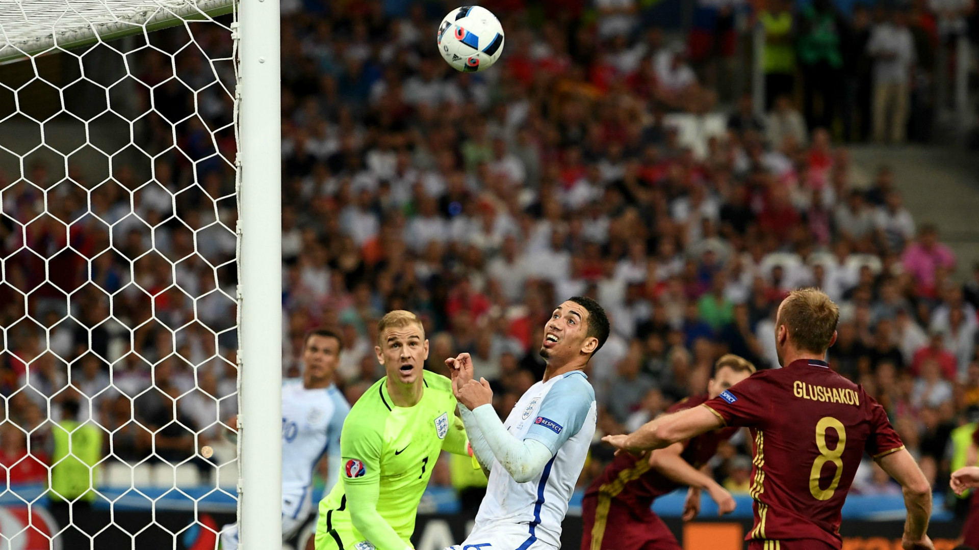 روسيا تتعادل مع انجلترا بهدف متأخر في بطولة اوروبا 2016